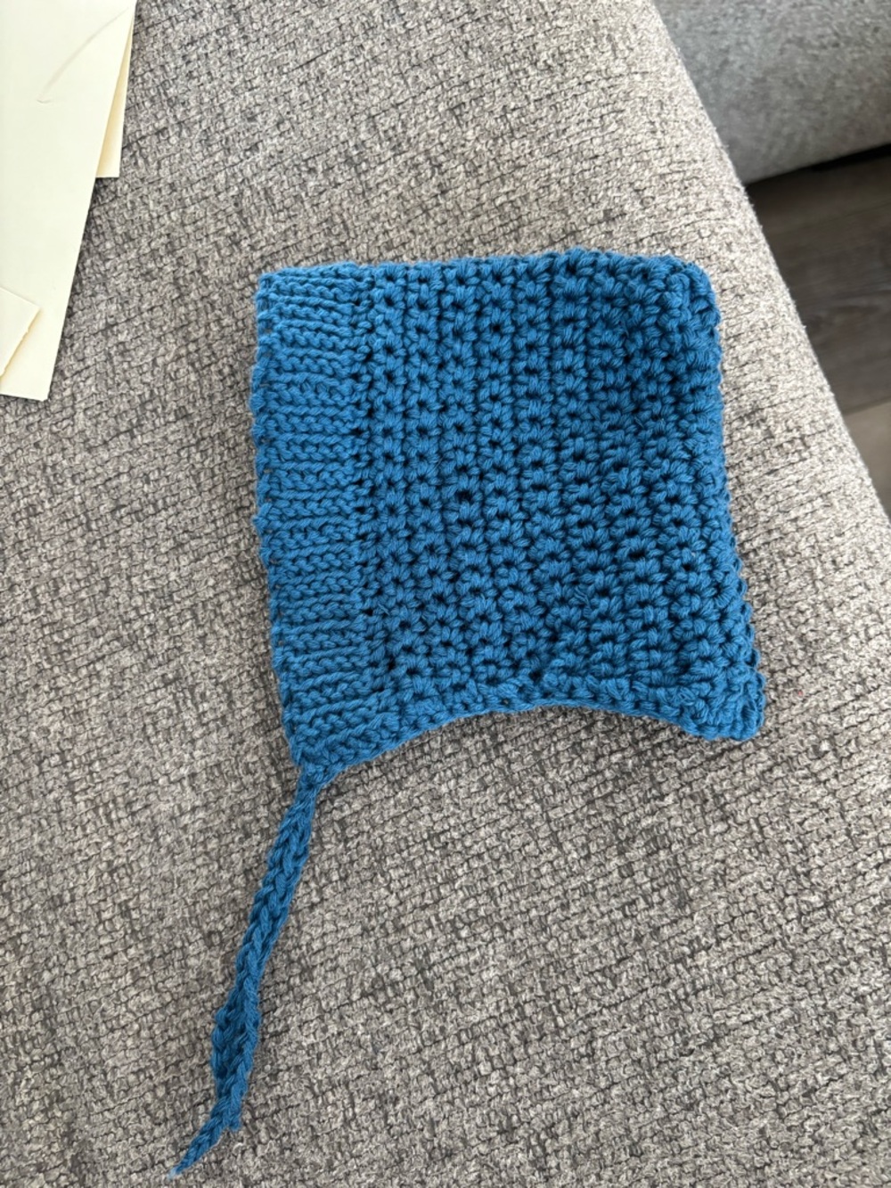 0-3 M Hand Made Baby Bonnet